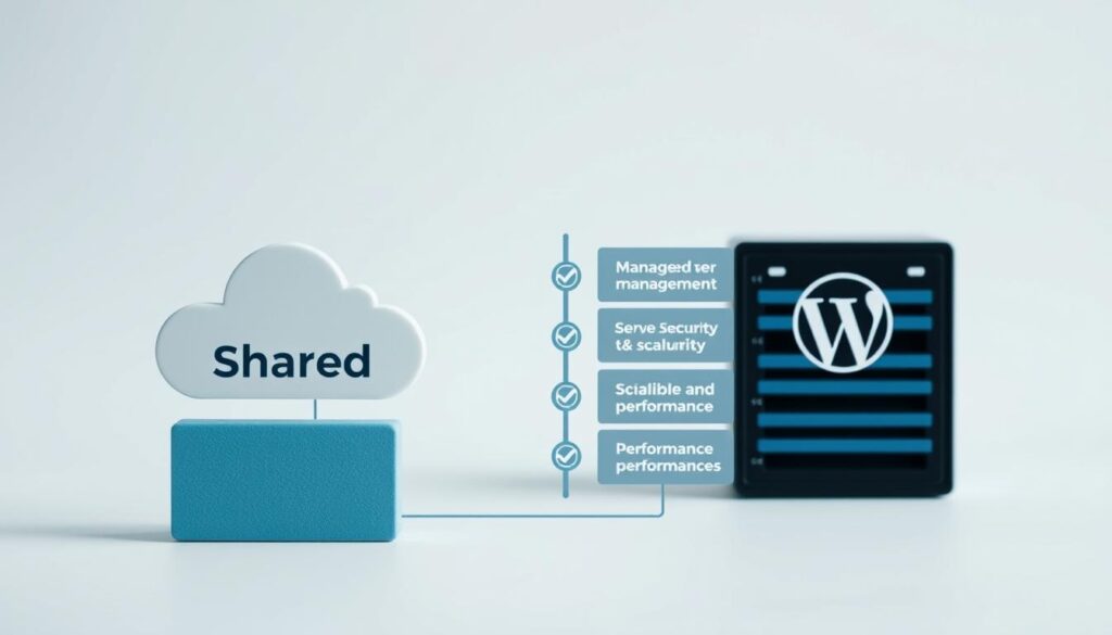 shared vs managed wordpress hosting
